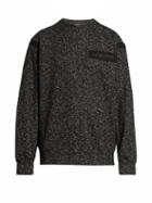 Raey Cotton-tape Wool And Cotton-blend Sweatshirt