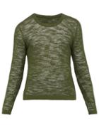 Matchesfashion.com Jacquemus - Elie Crew Neck Sweater - Mens - Dark Green