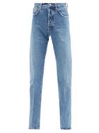 Made In Tomboy - Victoria High-rise Denim Jeans - Womens - Light Blue