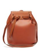 Matchesfashion.com Loewe - Lazo Leather Bucket Bag - Womens - Brown