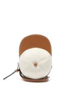 Matchesfashion.com Jw Anderson - Cap Canvas And Leather Cross-body Bag - Womens - Tan Multi