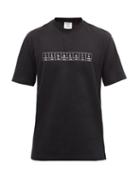 Matchesfashion.com Vetements - Chemical Logo-print Cotton-jersey T-shirt - Mens - Black