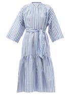 Matchesfashion.com Weekend Max Mara - Verres Dress - Womens - Blue White