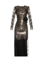 Preen By Thornton Bregazzi Ecal Floral-lace Dress