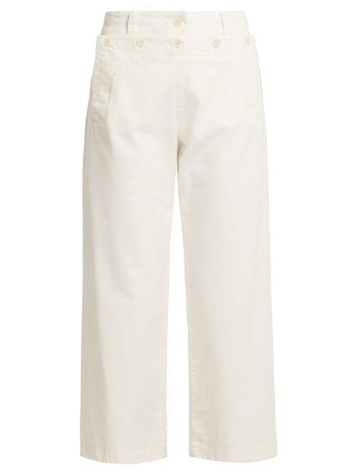 Matchesfashion.com Weekend Max Mara - Effetto Jeans - Womens - White