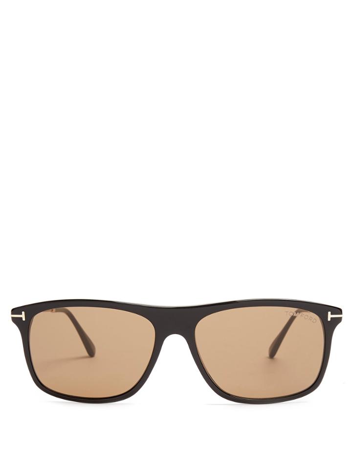 Tom Ford Eyewear Eric Rectangle-frame Sunglasses
