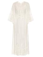 Zimmermann Harlequin Cotton And Silk-blend Dress