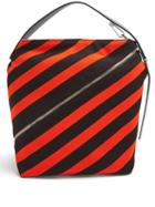 Proenza Schouler Hobo Medium Striped-knit Bag