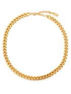 Saint Laurent - Curb-link Necklace - Womens - Gold