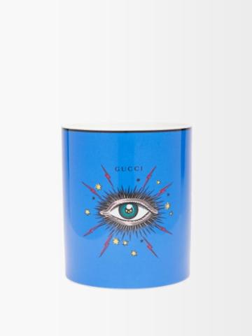 Gucci - Star Eye Inventum-scented Triple-wick Candle - Blue Multi