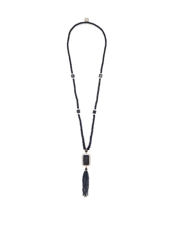 Jade Jagger 18kt Gold, Sapphire And Diamond Necklace