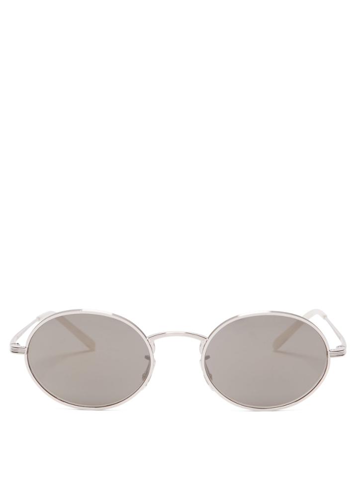 The Row X Oliver Peoples Empire Metal Sunglasses