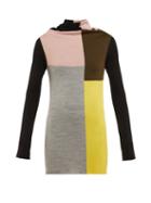 Matchesfashion.com Colville - Colour Block Wool Sweater - Womens - Multi