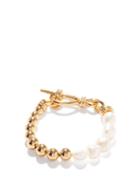 Missoma - Baroque Pearl & 18kt Gold-plated Bracelet - Womens - Pearl