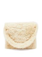 Erl - Shearling Shoulder Bag - Mens - Beige