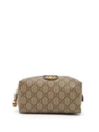 Matchesfashion.com Gucci - Ophidia Gg Supreme Canvas Make Up Bag - Womens - Grey Multi