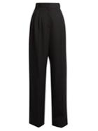 Marc Jacobs Contrast-trim Wool Trousers