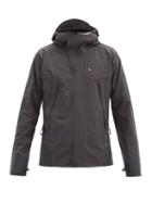 Matchesfashion.com Klttermusen - Allgrn Hooded Technical-shell Jacket - Mens - Black