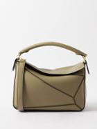 Loewe - Puzzle Small Leather Cross-body Bag - Womens - Beige