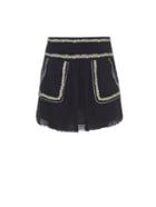 Isabel Marant Étoile Vittoria Embroidered-cotton Skirt