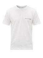 Matchesfashion.com Comme Des Garons Shirt - Logo-print Cotton-jersey T-shirt - Mens - White