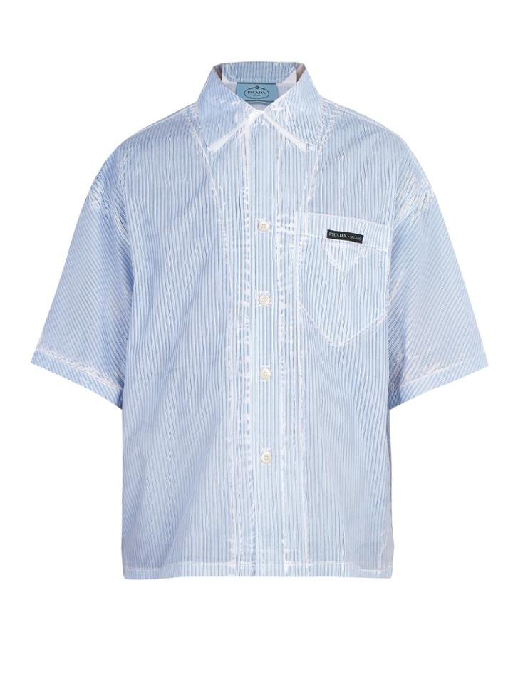 Prada Overdyed Cotton Shirt
