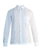 Helbers Colour-block Cotton Shirt