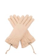 Matchesfashion.com Jil Sander - Padded Leather Gloves - Womens - Pink