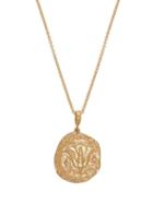 Matchesfashion.com Azlee - Of The Earth 18kt Gold & Diamond Coin Necklace - Womens - Gold