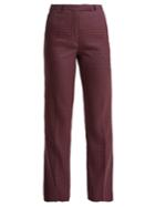 Etro Violante Straight-leg Jacquard Trousers
