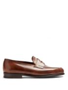 John Lobb Lopez Leather Penny Loafer
