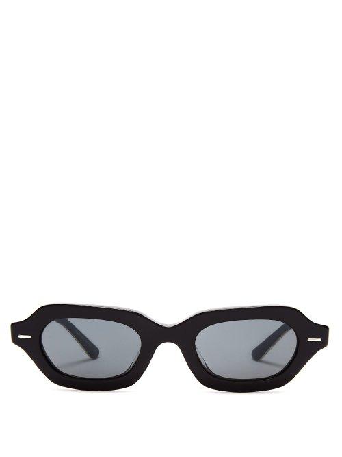 Matchesfashion.com The Row - X Oliver Peoples L.a. Cc Sunglasses - Womens - Black