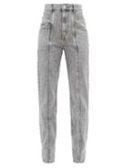 Matchesfashion.com Isabel Marant Toile - Henoya Boyfriend Jeans - Womens - Grey