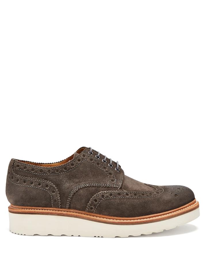 Grenson Archie Suede Brogues