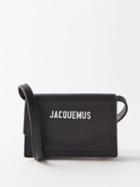Jacquemus - Porte Azur Leather Cross-body Bag - Mens - Black