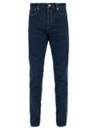 Matchesfashion.com Givenchy - Logo Side Stripe Slim Fit Jeans - Mens - Indigo