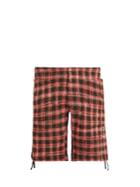 Missoni Checked-knitted Cotton-blend Cargo Shorts