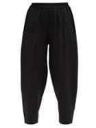 Toogood - The Acrobat Wool-blend Flannel Trousers - Womens - Black