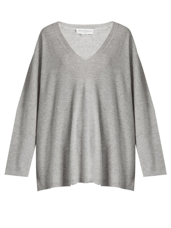 Amanda Wakeley Vikander Oversized Cashmere Sweater