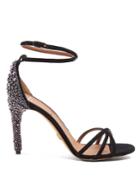 Givenchy Classic Crystal-embellished Suede Sandals