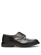 Matchesfashion.com Tricker's - Woodstock Derby Leather Shoes - Mens - Black