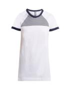 Matchesfashion.com Lndr - Optic Performance Cotton Blend T Shirt - Womens - White Multi