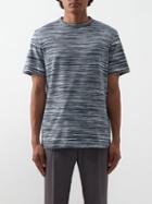 Missoni - Space-dyed Cotton-jersey T-shirt - Mens - White Multi