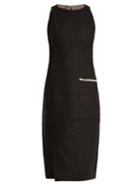 Carl Kapp Jaguar Sleeveless Linen Dress