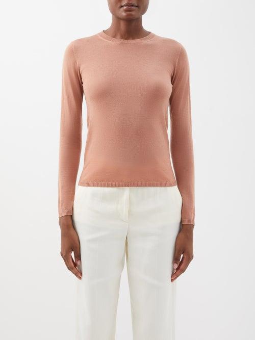 Max Mara - Campus Sweater - Womens - Brown