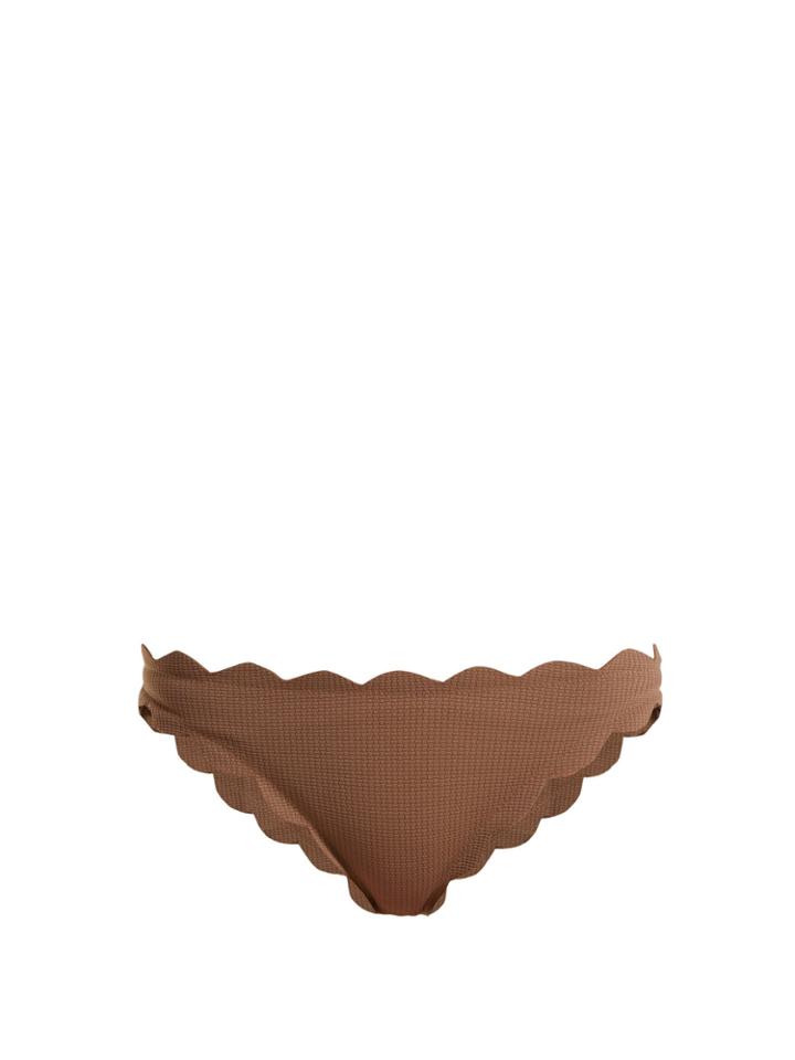 Marysia Swim Antibes Scalloped-edge Bikini Briefs