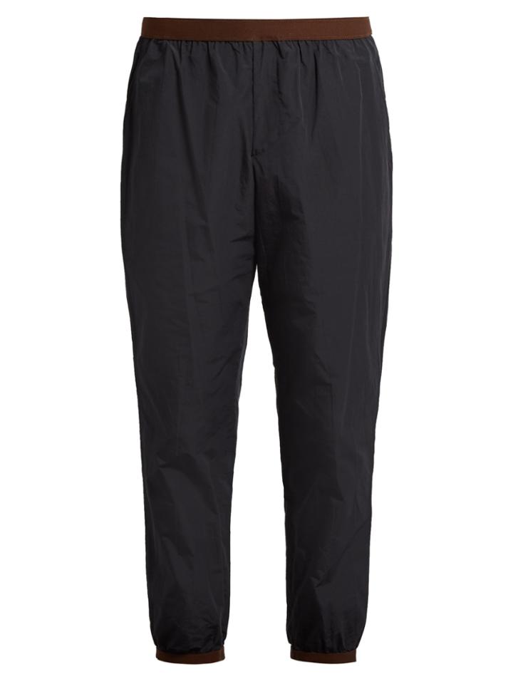 Kolor Relaxed-fit Cropped Track Pants