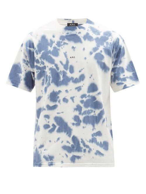 A.p.c. - Adrien Tie-dye Cotton-jersey T-shirt - Mens - White