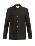 Maison Margiela Button-cuff Crepe Shirt