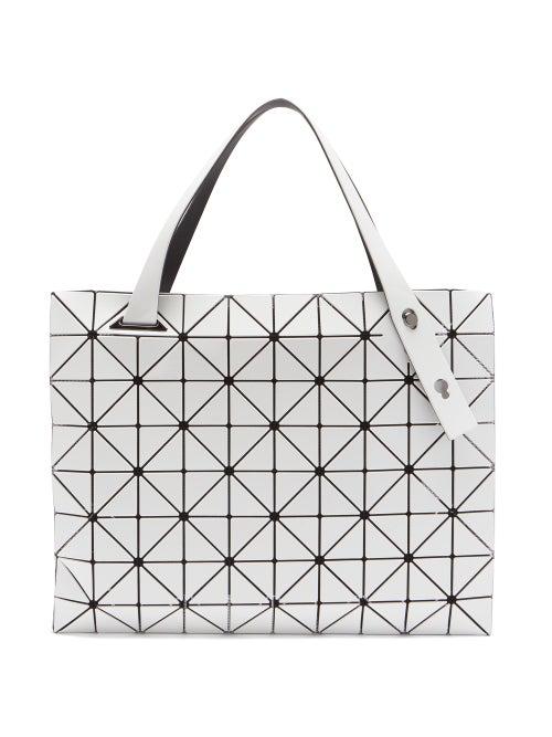 Matchesfashion.com Bao Bao Issey Miyake - Carton Rectangular Pvc Tote Bag - Womens - White